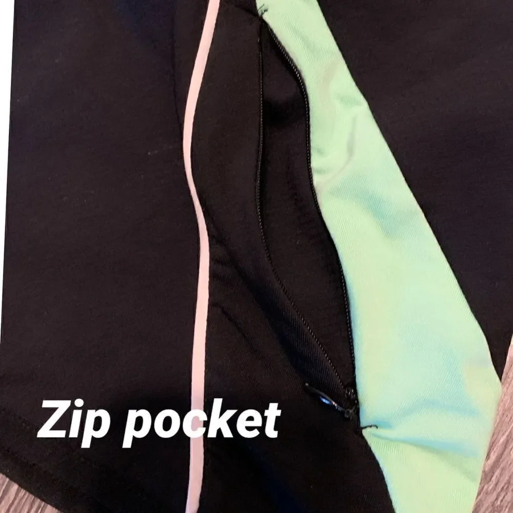 Nike sphere dry black/mint quarter zip pull-over size M